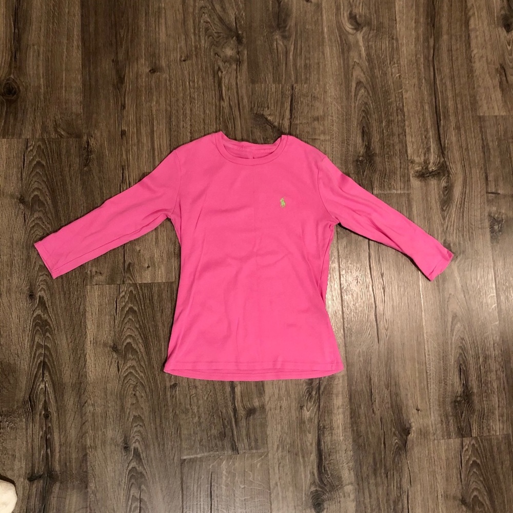 polo mid sleeve top